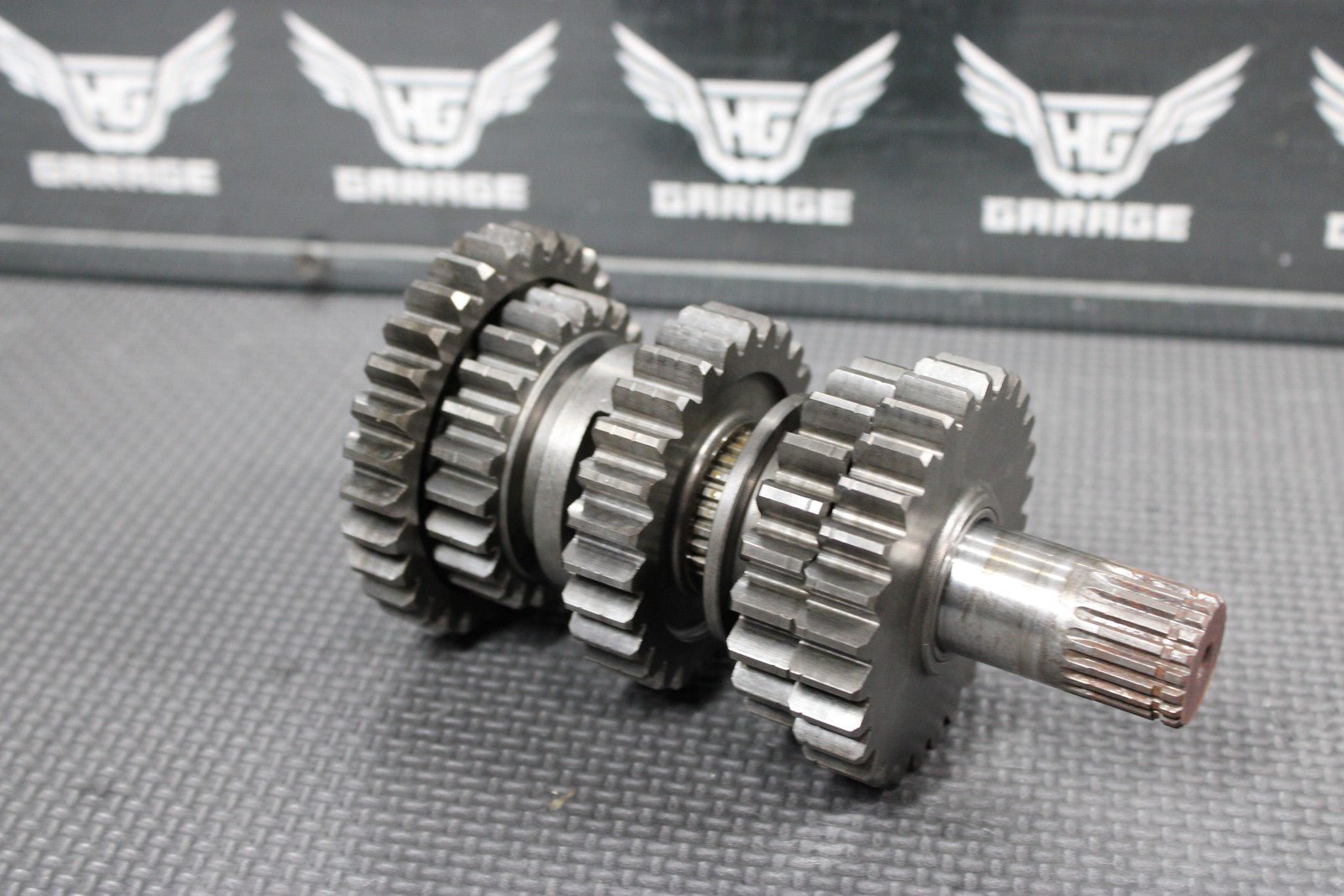 2014 KAWASAKI 14 - 16 KX250F OEM ENGINE TRANSMISSION SHIFT FORKS DRUM GEARBOX DRUM - hggarage