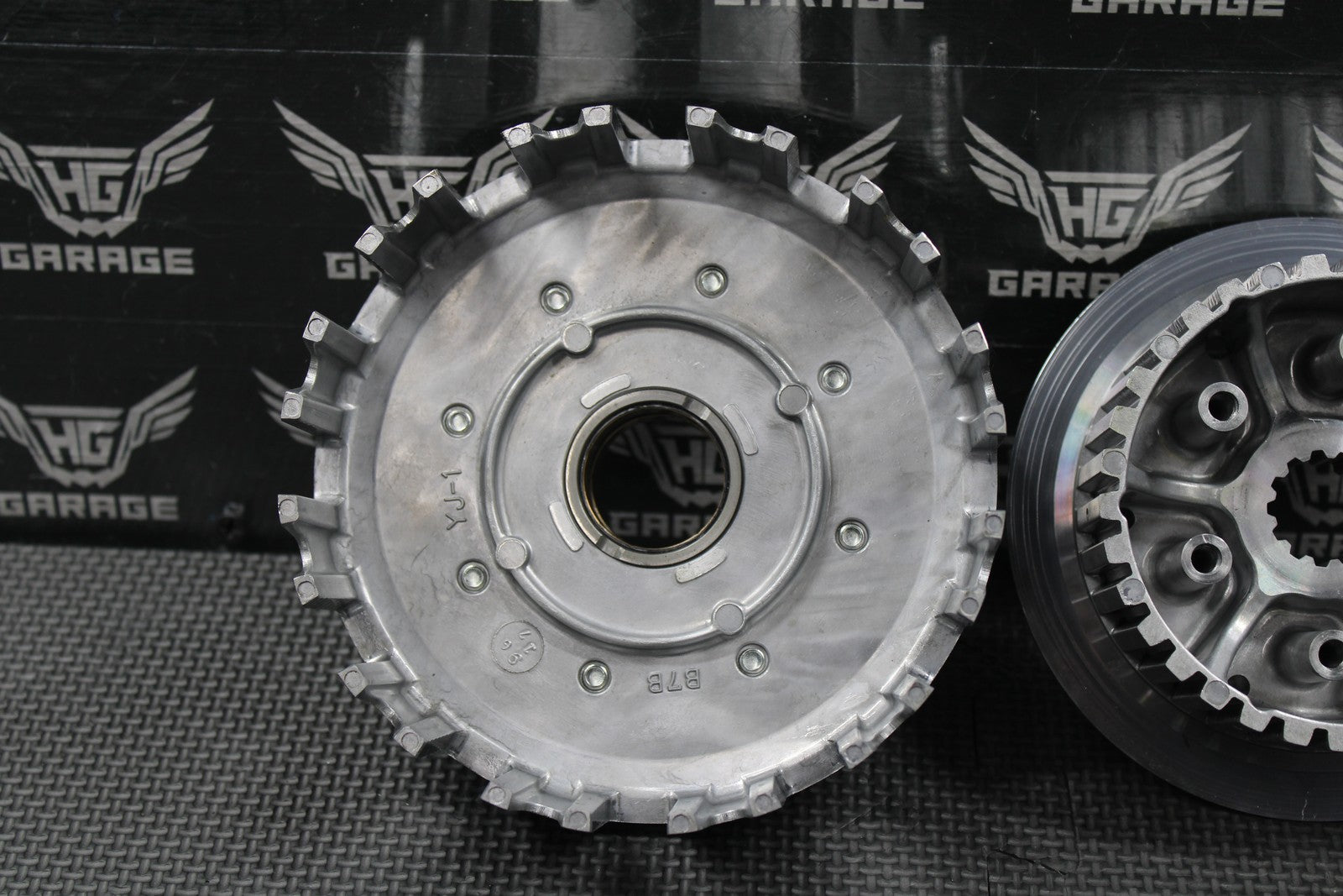 2020 YAMAHA 19 - 20 YZ250F OEM CLUTCH W BASKET HUB PLATE ONE WAY STARTER NICE! - hggarage