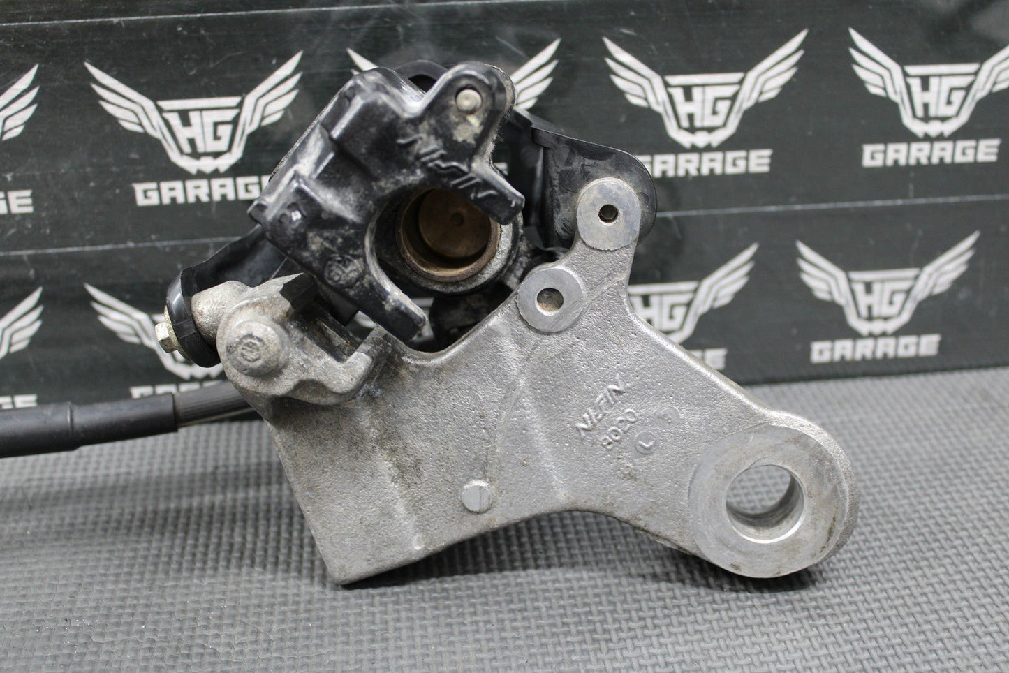2009 KAWASAKI 2009 2010 KLX250SF OEM NISSIN REAR BACK BRAKE CALIPER MASTER LEVER - hggarage