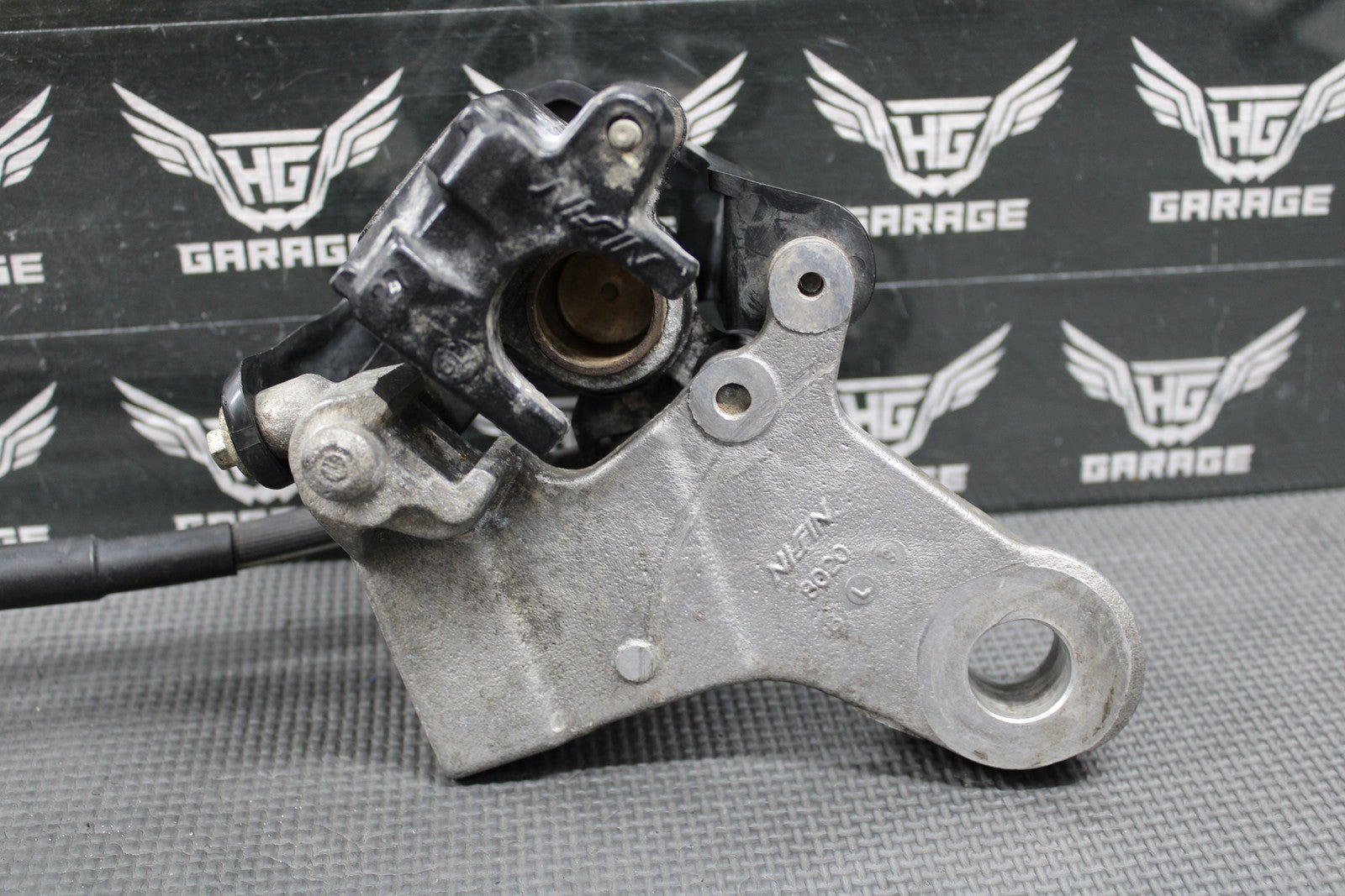 2009 KAWASAKI 2009 2010 KLX250SF OEM NISSIN REAR BACK BRAKE CALIPER MASTER LEVER - hggarage
