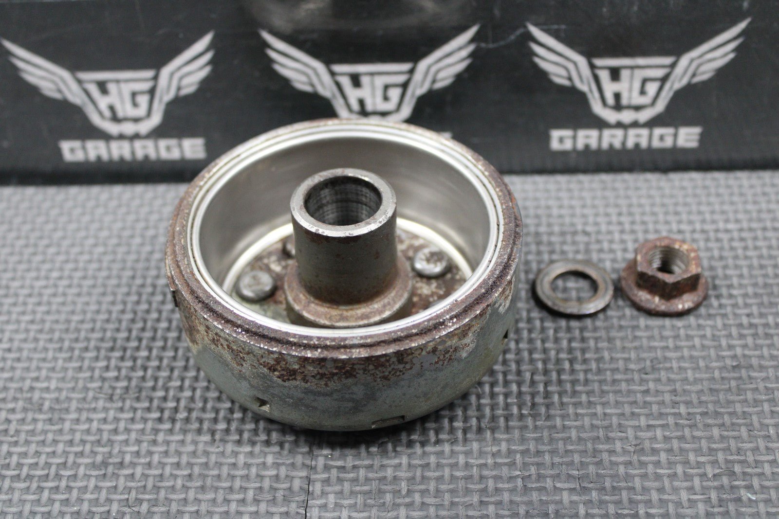 1988 HONDA CR125R OEM STATOR MAGNETO ROTOR FLYWHEEL 31110 - KS6 - 831 GOOD! - hggarage