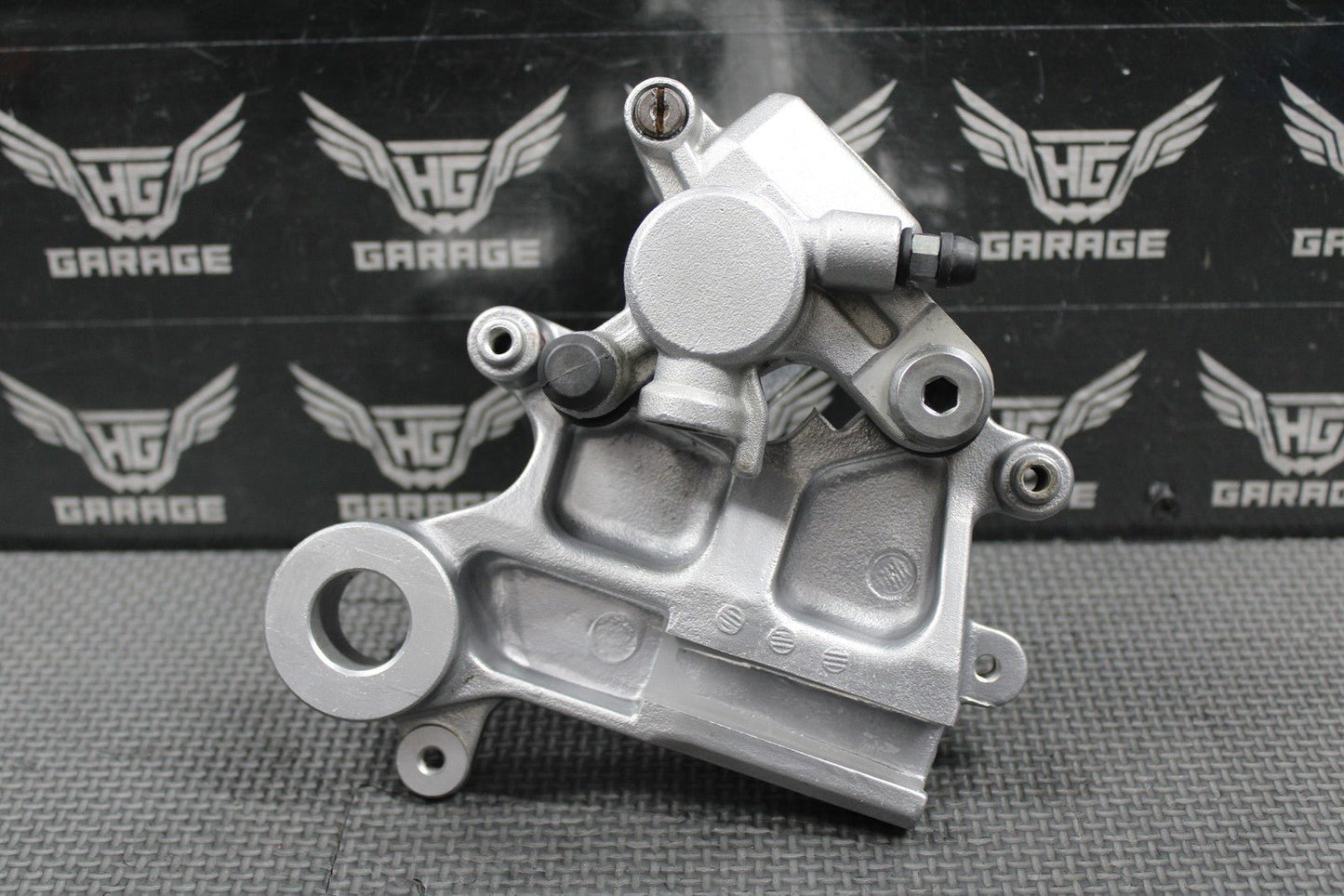 2003 KAWASAKI KLX400SR OEM NISSIN REAR BACK BRAKE CALIPER & BRACKET 43041 - S013 - hggarage