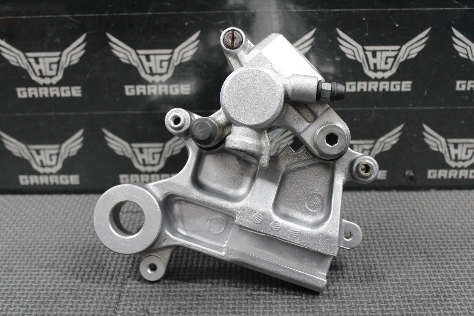 2003 KAWASAKI KLX400SR OEM NISSIN REAR BACK BRAKE CALIPER & BRACKET 43041 - S013 - hggarage