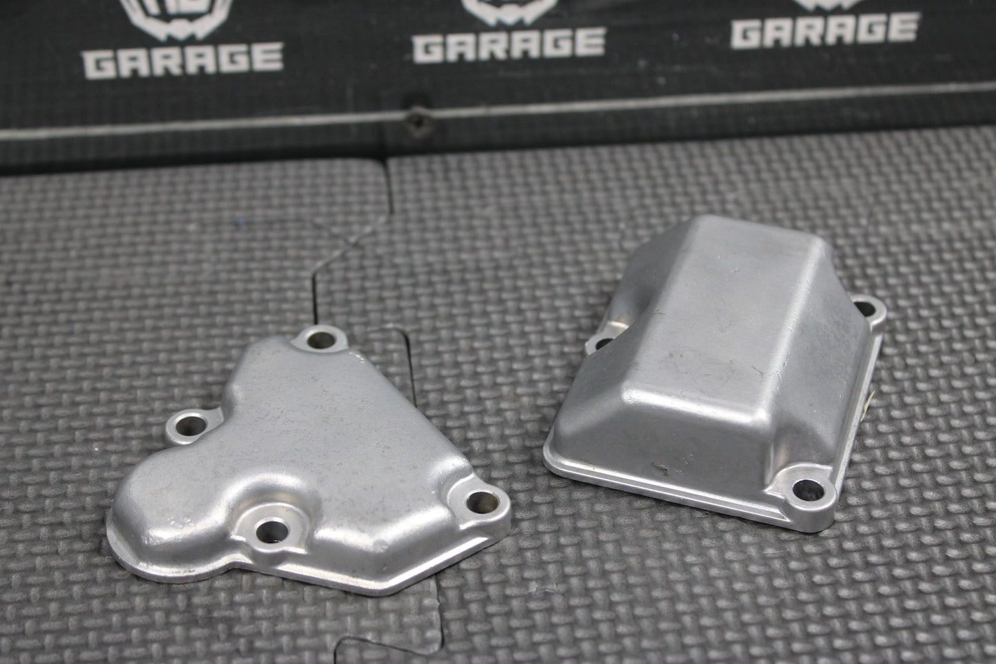 1996 93 - 00 KAWASAKI KX250 OEM ENGINE POWERVALVE POWER VALVE CYLINDER COVERS - hggarage