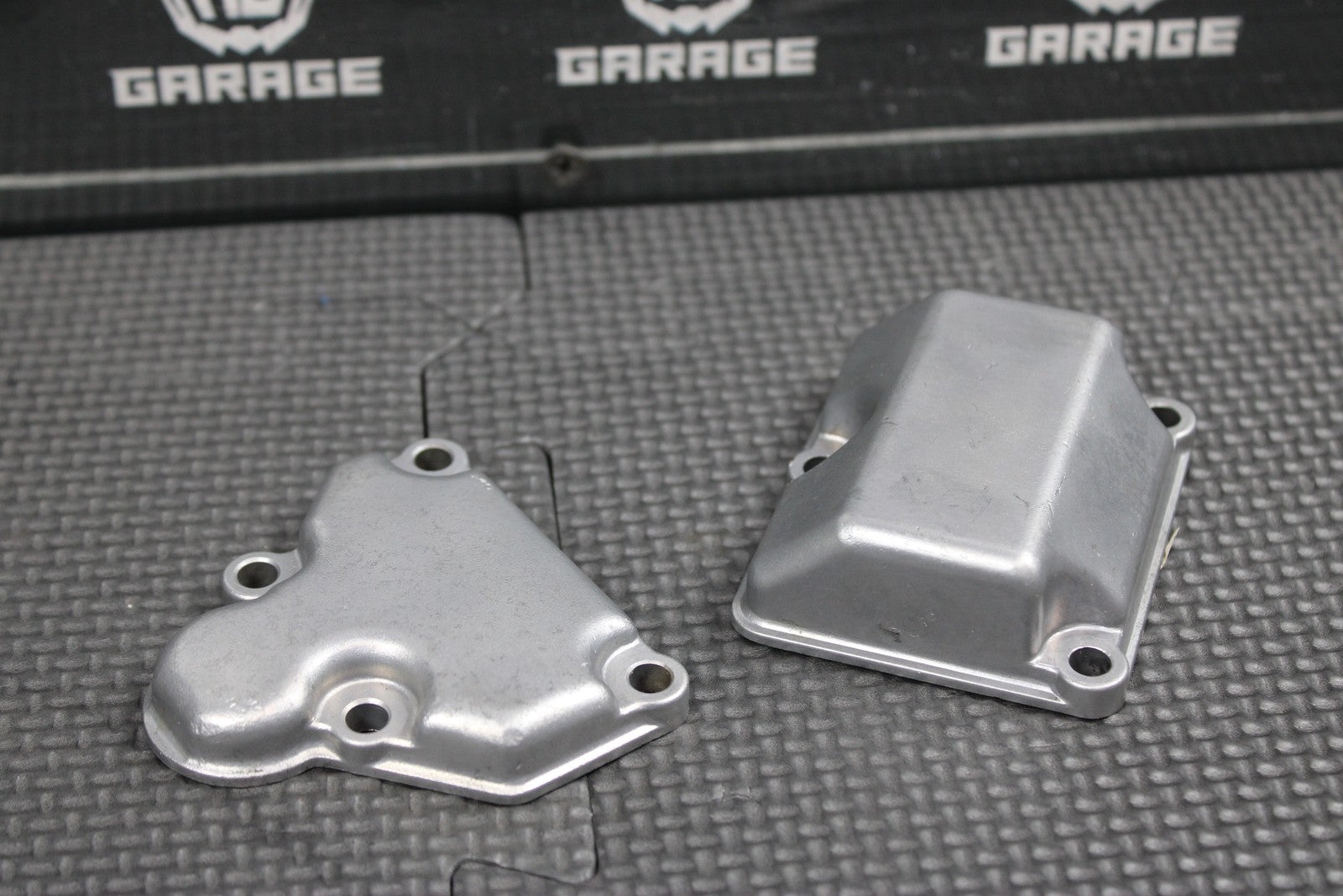 1996 93 - 00 KAWASAKI KX250 OEM ENGINE POWERVALVE POWER VALVE CYLINDER COVERS - hggarage