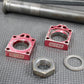 2007 HONDA CRF450R OEM REAR AXLE BACK WHEEL RIM PIVOT BOLT AXLE 42301 - KZ4 - J40 - hggarage