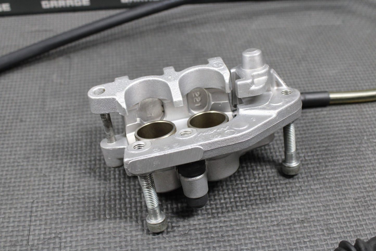 2014 KAWASAKI 13 - 14 KX250F KX450F OEM FRONT BRAKE CALIPER MASTER CYLINDER ASV - hggarage