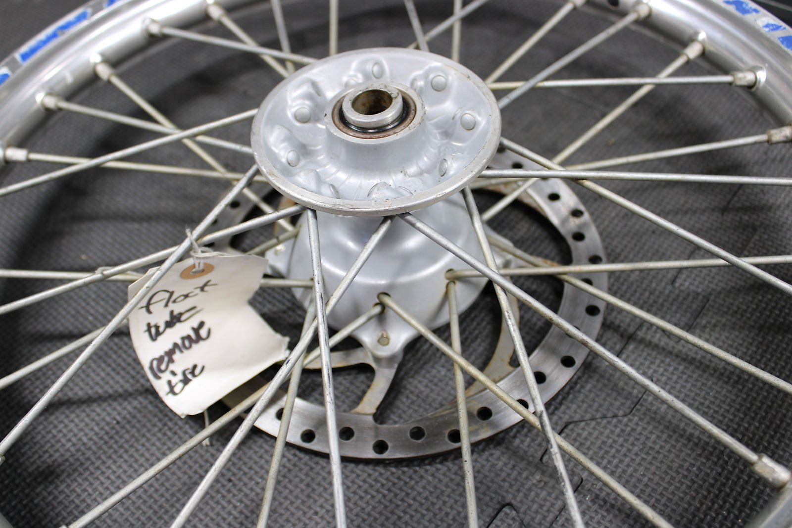 2006 KTM 85 OEM EXCEL FRONT WHEEL RIM HUB ASSSEMBLY 47009001244 4700901004491 - hggarage