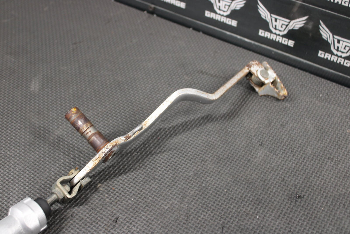 2001 Honda XR250R OEM Nissin Rear Back Brake Caliper Master Cylinder Lever - hggarage