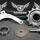 2001 HONDA CR250 CR250R OEM FRONT SPROCKET COVER CASE SAVER BOLT CHAIN GUIDE