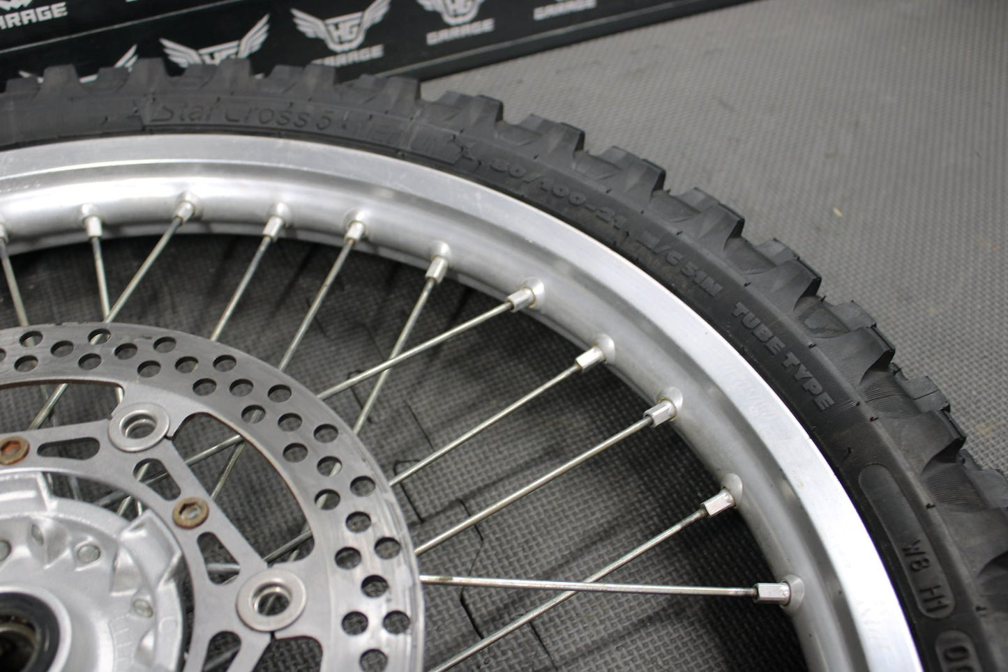 2003 Yamaha YZ125 YZ250 OEM Excel Front Wheel Rim 5XC - W2519 - L0 - 00 - hggarage