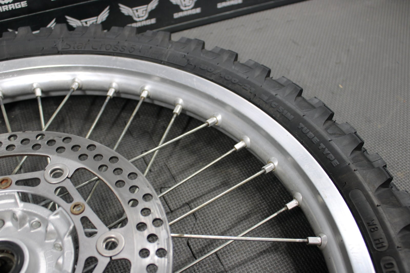 2003 Yamaha YZ125 YZ250 OEM Excel Front Wheel Rim 5XC - W2519 - L0 - 00 - hggarage