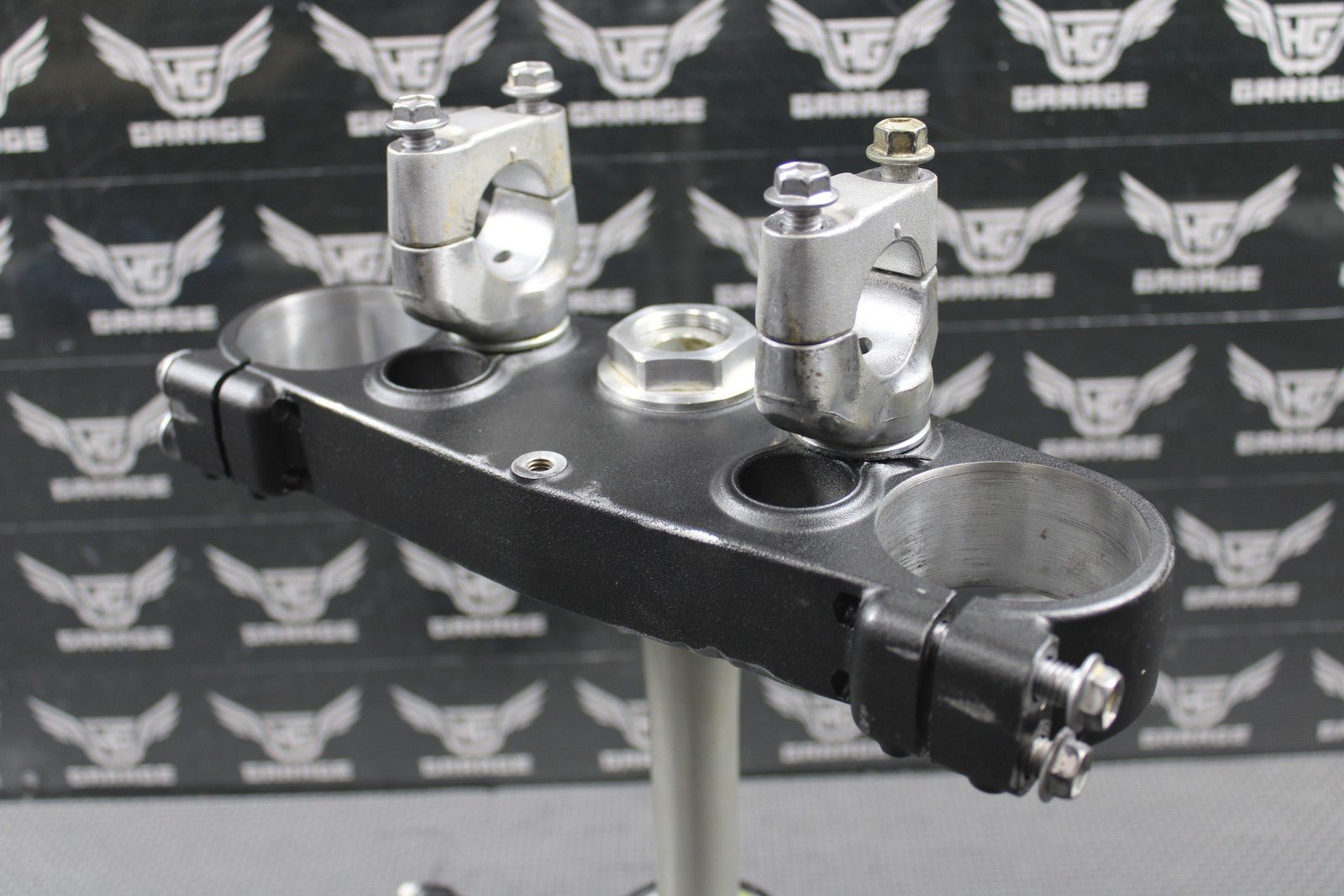 2020 YAMAHA 18 - 20 YZ250F OEM FRONT FORKS LOWER UPPER TRIPLE TREE STEM BAR CLAMP - hggarage