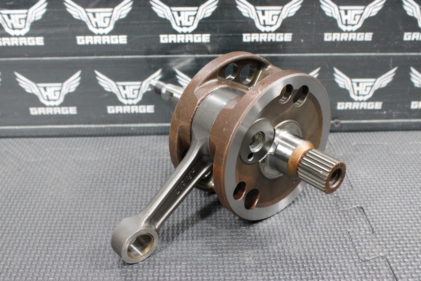 2007 HONDA CRF450R HOTRODS ENGINE MOTOR CRANKSHAFT CRANK SHAFT BOTTOMEND GOOD! - hggarage