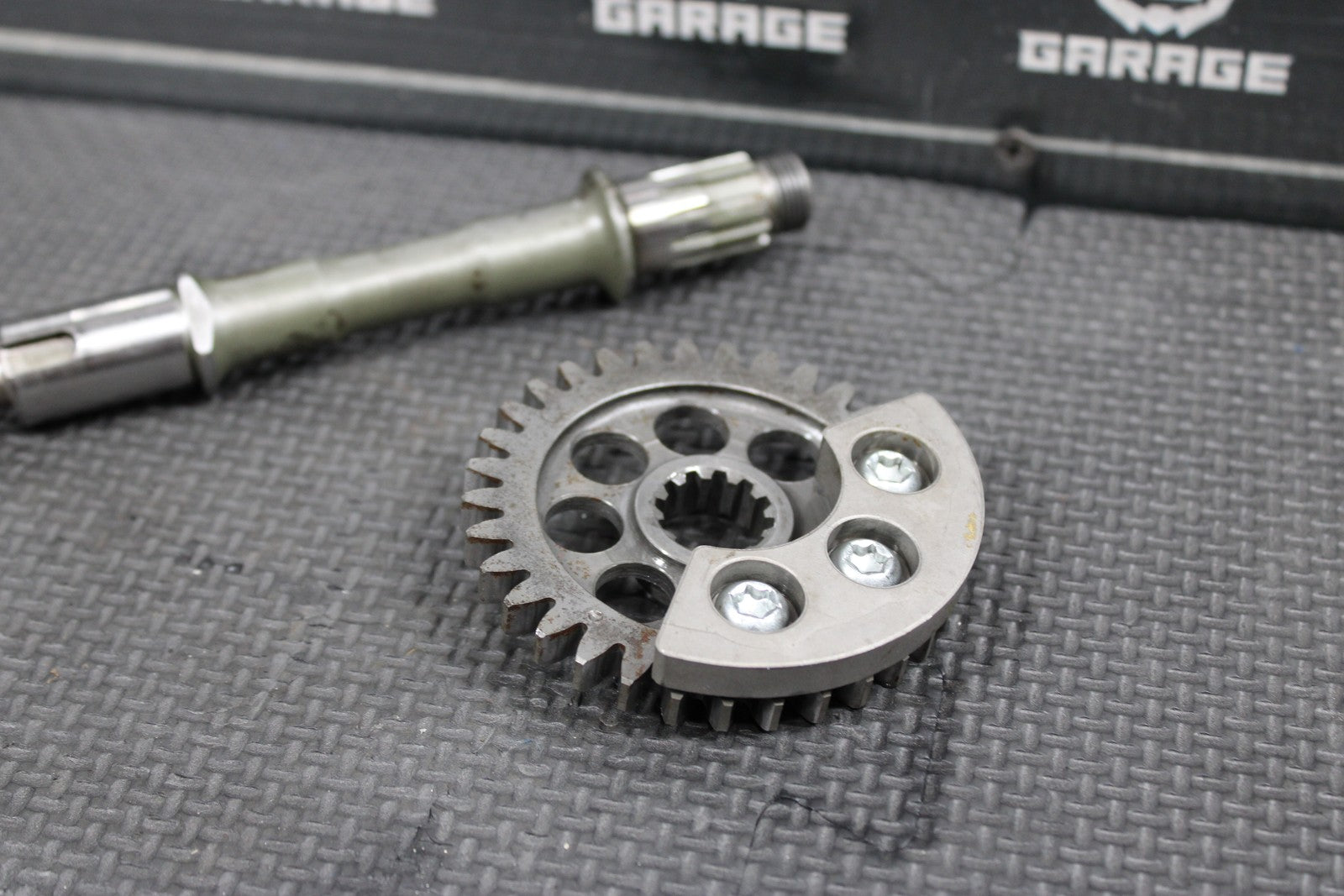 2006 YAMAHA 06 - 09 YZ450F OEM TIMING CHAIN CRANKSHAFT COUNTERBALANCER - hggarage