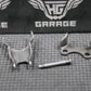 1988 88 - 91 HONDA CR250R OEM EXHAUST VALVE GOVERNOR ROCKER ARM PLATE & HOLDER - hggarage