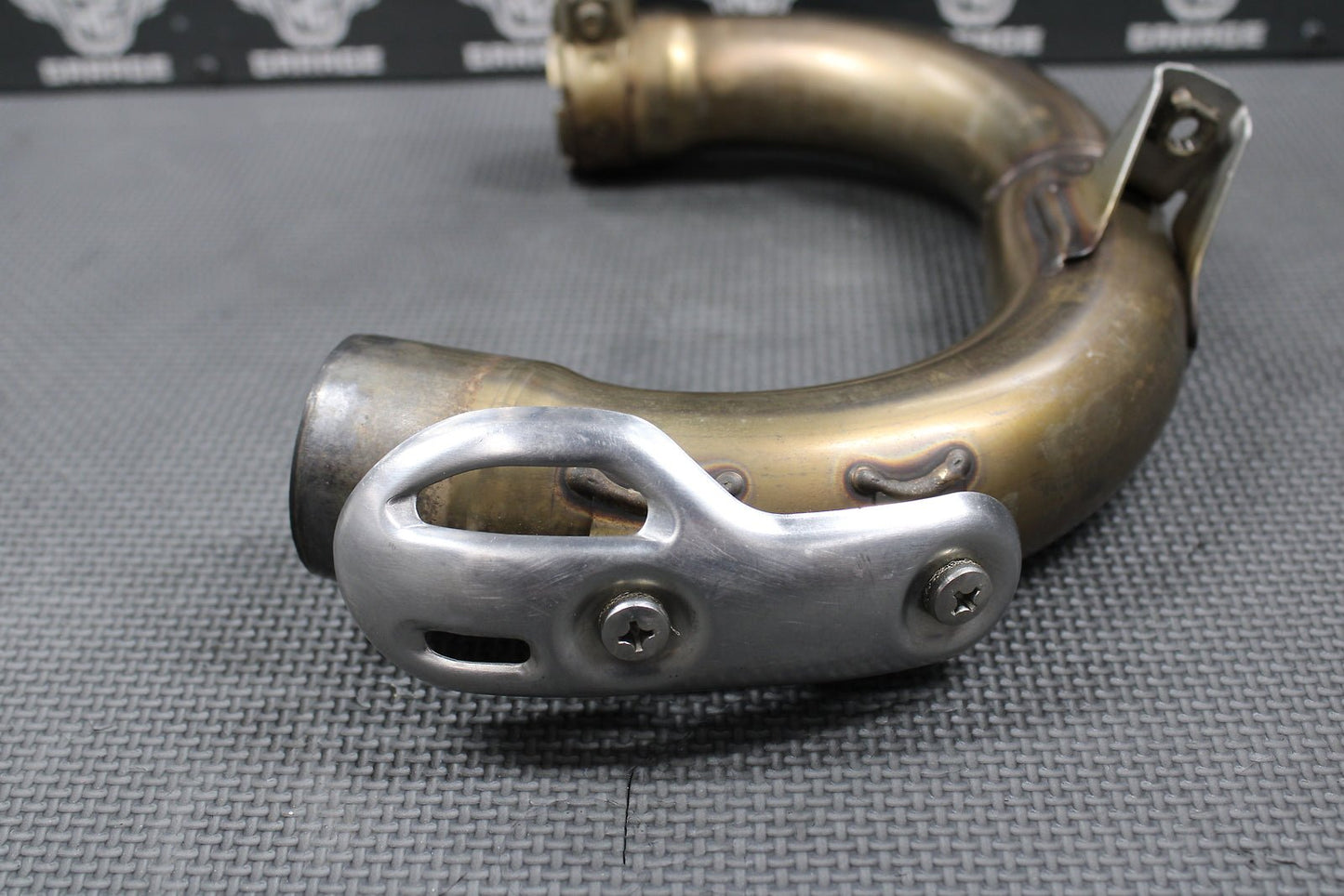 2019 17 - 19 YAMAHA YZ250FX YZ250F OEM EXHAUST PIPE CHAMBER HEADER 1SM - 14621 - E0 - 00 - hggarage
