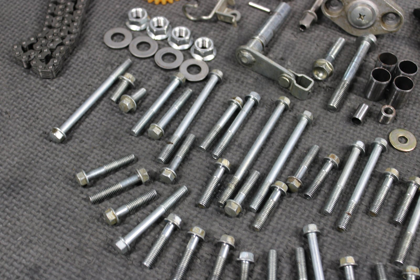 2003 Honda CRF450R OEM Chain Tensioner Topend Engine Hardware Assembly Low Hour - hggarage