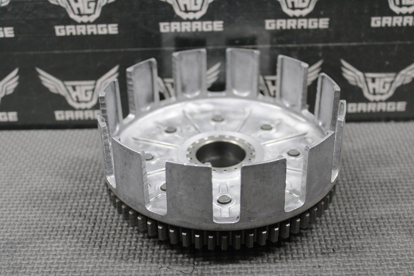 1988 87 - 89 HONDA CR250R OEM CLUTCH BASKET RING GEAR 22100 - KZ3 - 000 - hggarage