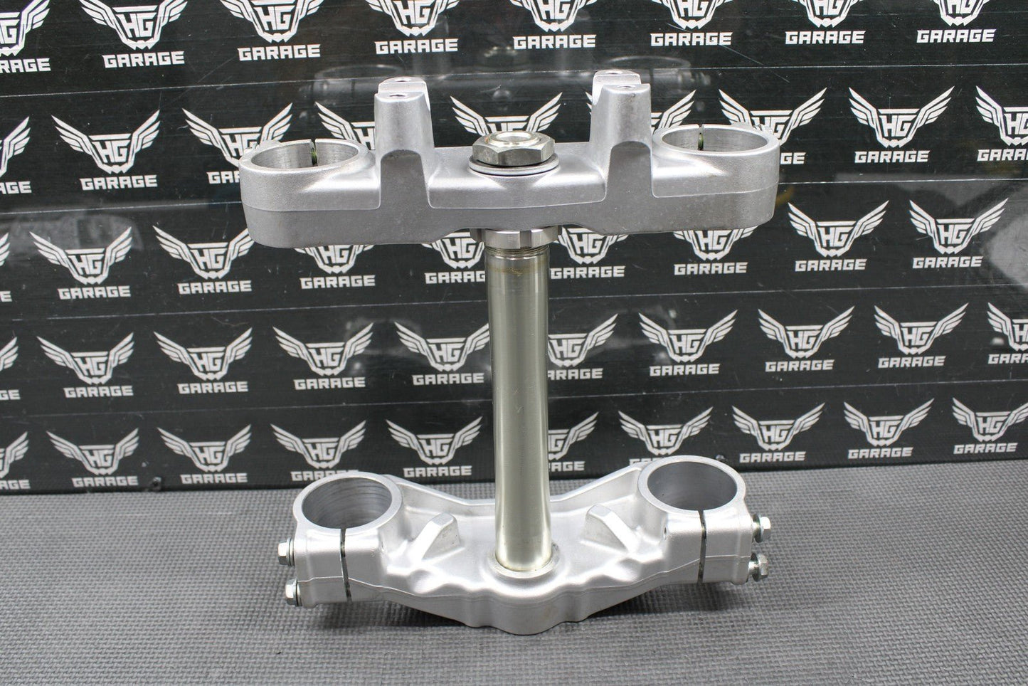 1998 SUZUKI 97 - 98 RM125 RM250 OEM FRONT FORKS LOWER UPPER TRIPLE TREE STEM CLAMP - hggarage