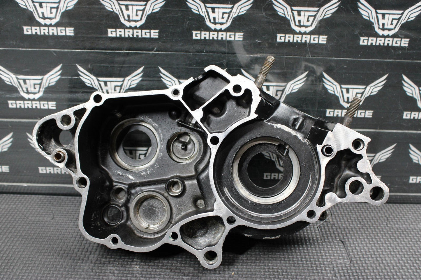 1991 HONDA CR80R OEM LEFT ENGINE MOTOR CRANKCASE CRANK CASES BLOCK - hggarage