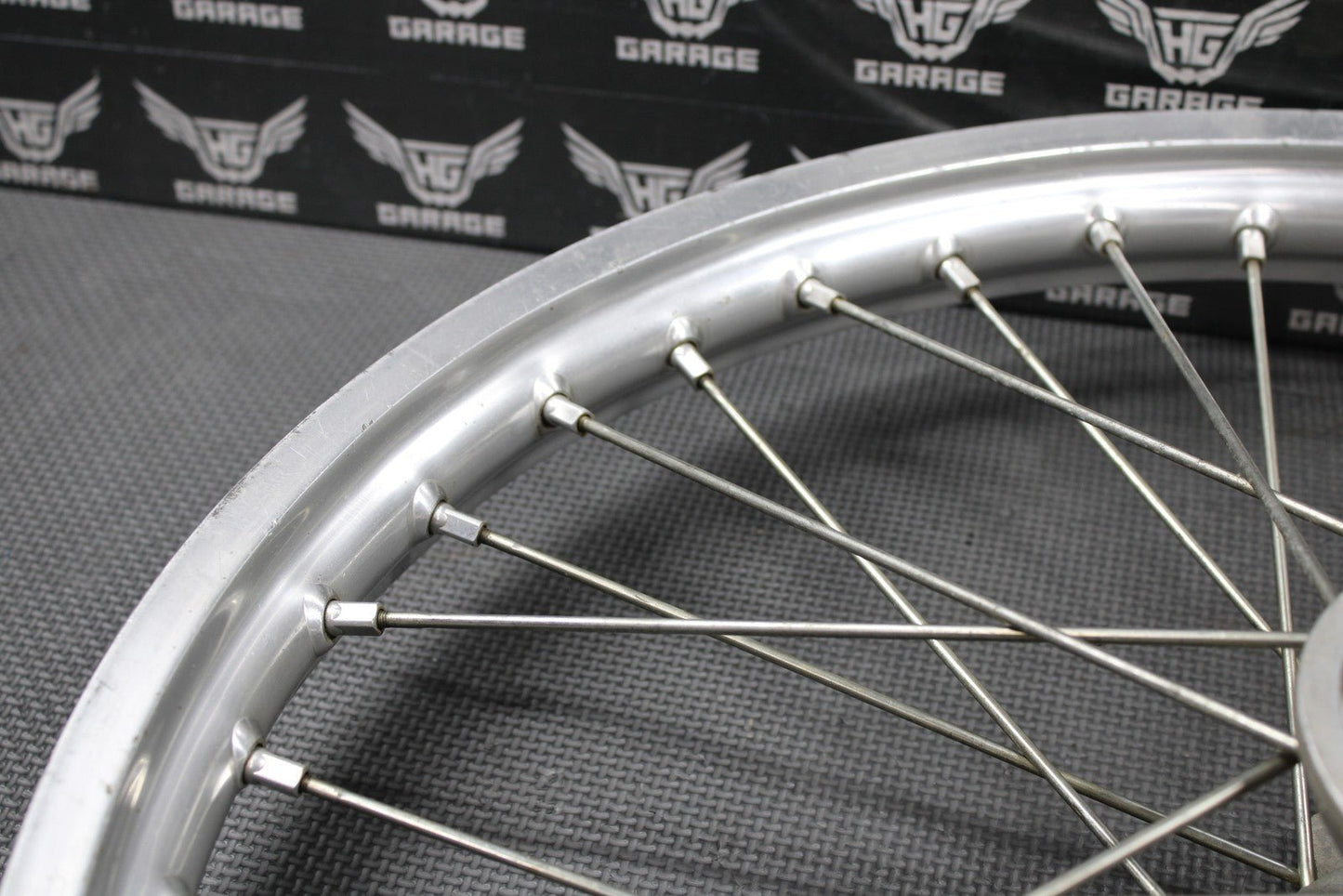 2009 YAMAHA 02 - 11 YZ125 YZ250 YZ250F YZ450F OEM EXCEL FRONT WHEEL RIM HUB 21" - hggarage