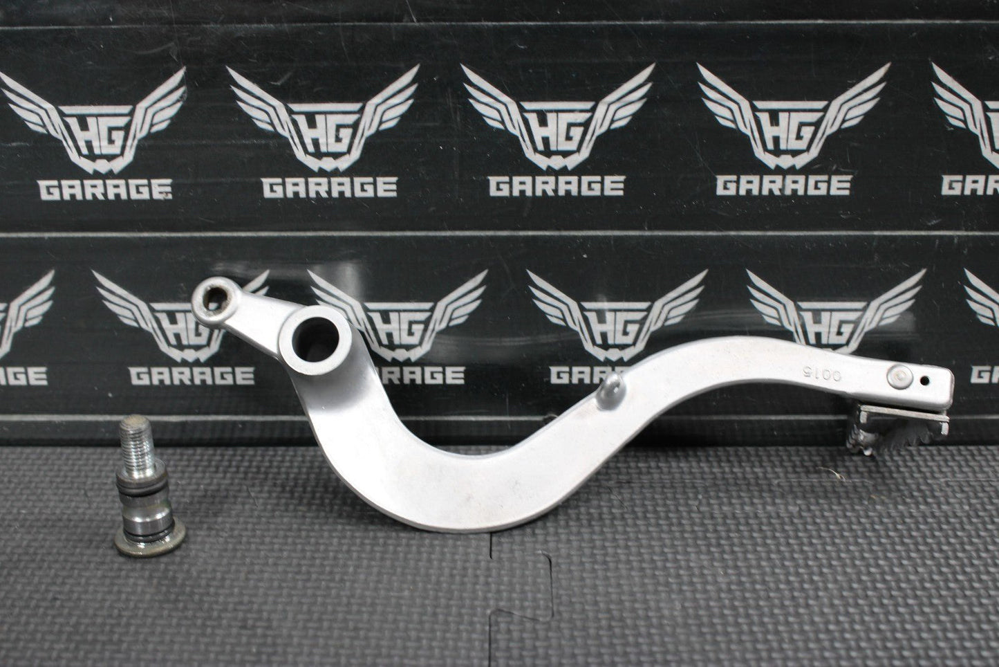 2014 KAWASAKI 06 - 18 KX250F OEM RIGHT REARSET BRAKE FOOT PEDAL LEVER 13236 - 0097 - hggarage