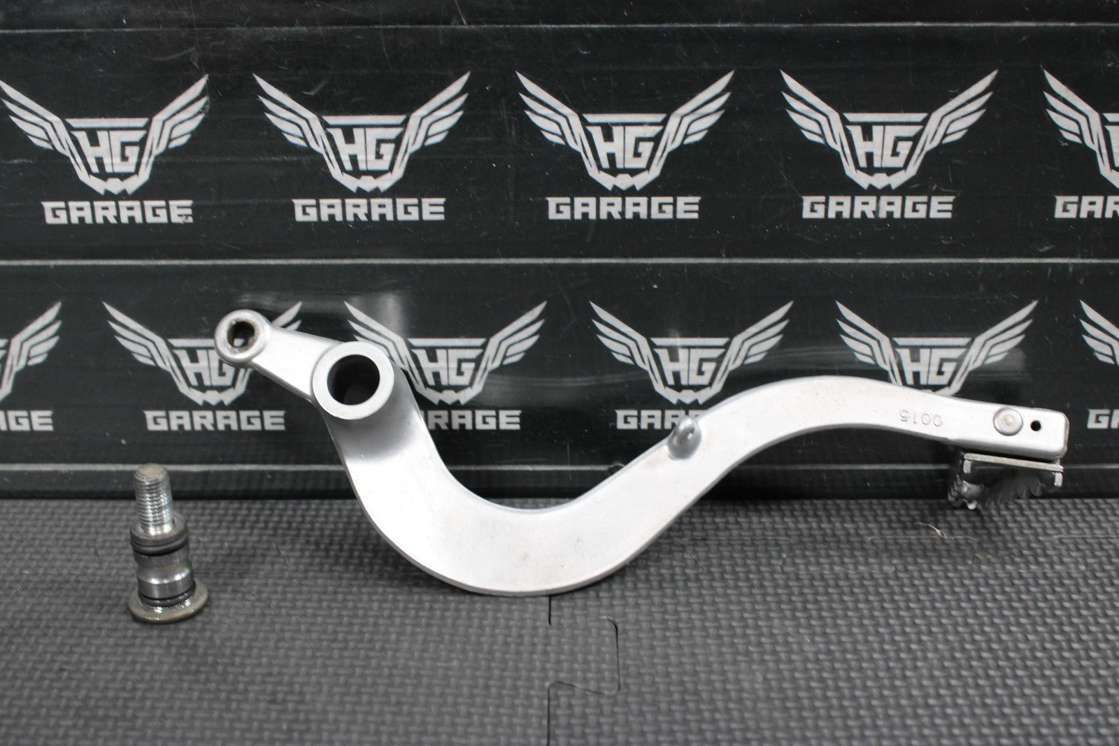 2014 KAWASAKI 06 - 18 KX250F OEM RIGHT REARSET BRAKE FOOT PEDAL LEVER 13236 - 0097 - hggarage