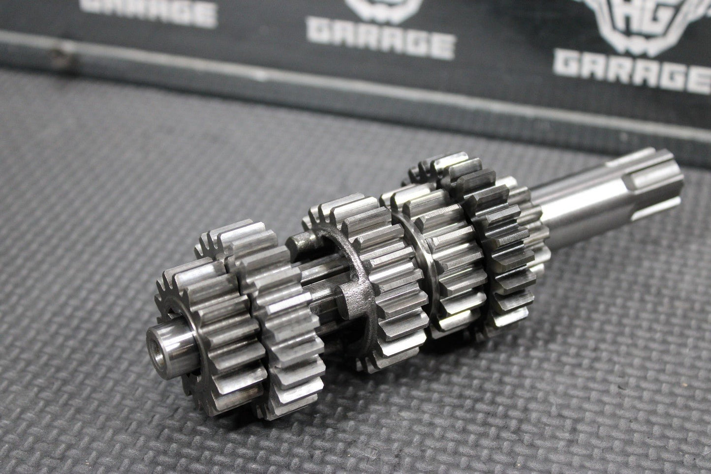 2004 00 - 04 KAWASAKI KX65 OEM ENGINE TRANSMISSION GEARS GEARBOX SHIFT SHAFT DRUM - hggarage