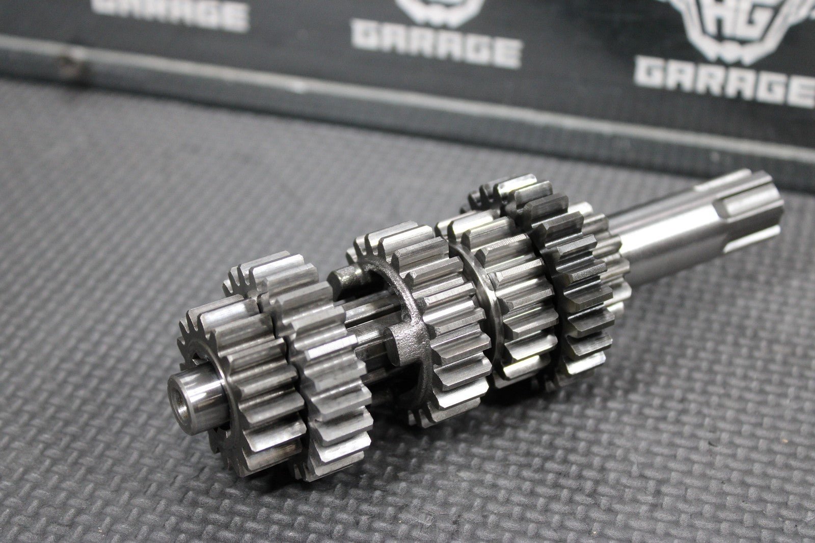 2004 00 - 04 KAWASAKI KX65 OEM ENGINE TRANSMISSION GEARS GEARBOX SHIFT SHAFT DRUM - hggarage