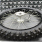 2014 KAWASAKI 10 - 18 KX250F WARP 9 BLACK FRONT WHEEL RIM BILLET HUB LIKE NEW TIRE - hggarage