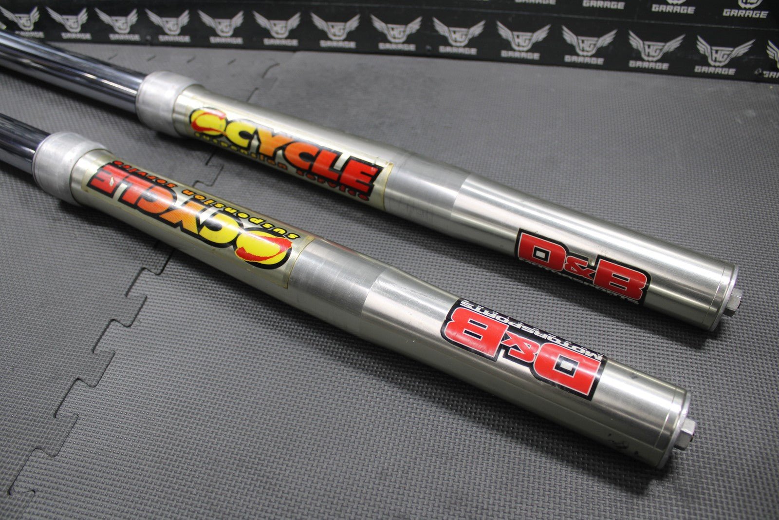 2001 HONDA CR125R OEM RIGHT LEFT FRONT SUSPENSION FORKS SHOCKS 51400 - KZ4 - J31ZA - hggarage