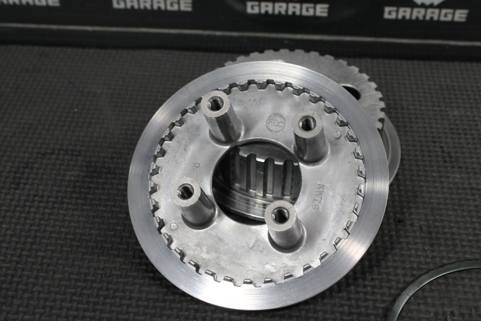 2008 Kawasaki KLX140 OEM Complete Clutch W Plates Basket Hub 13086 - 1070 - hggarage