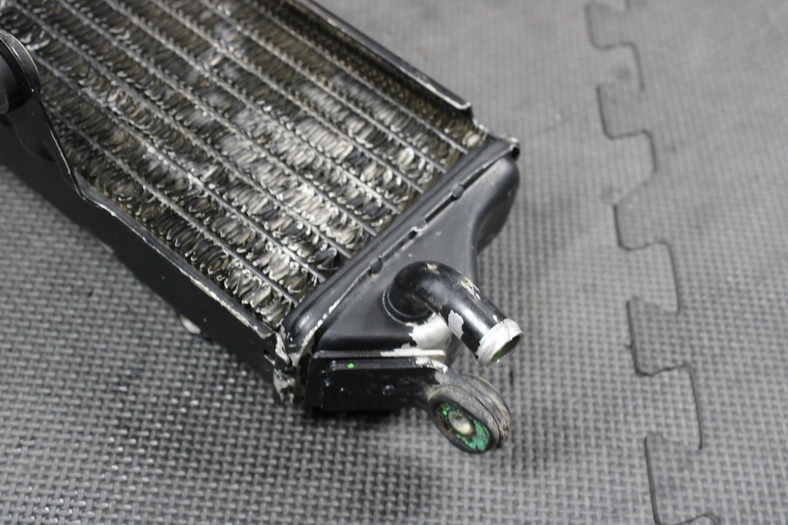 1992 Kawasaki KX250 OEM Engine Motor Cooling Cooler Radiator Left Right - hggarage