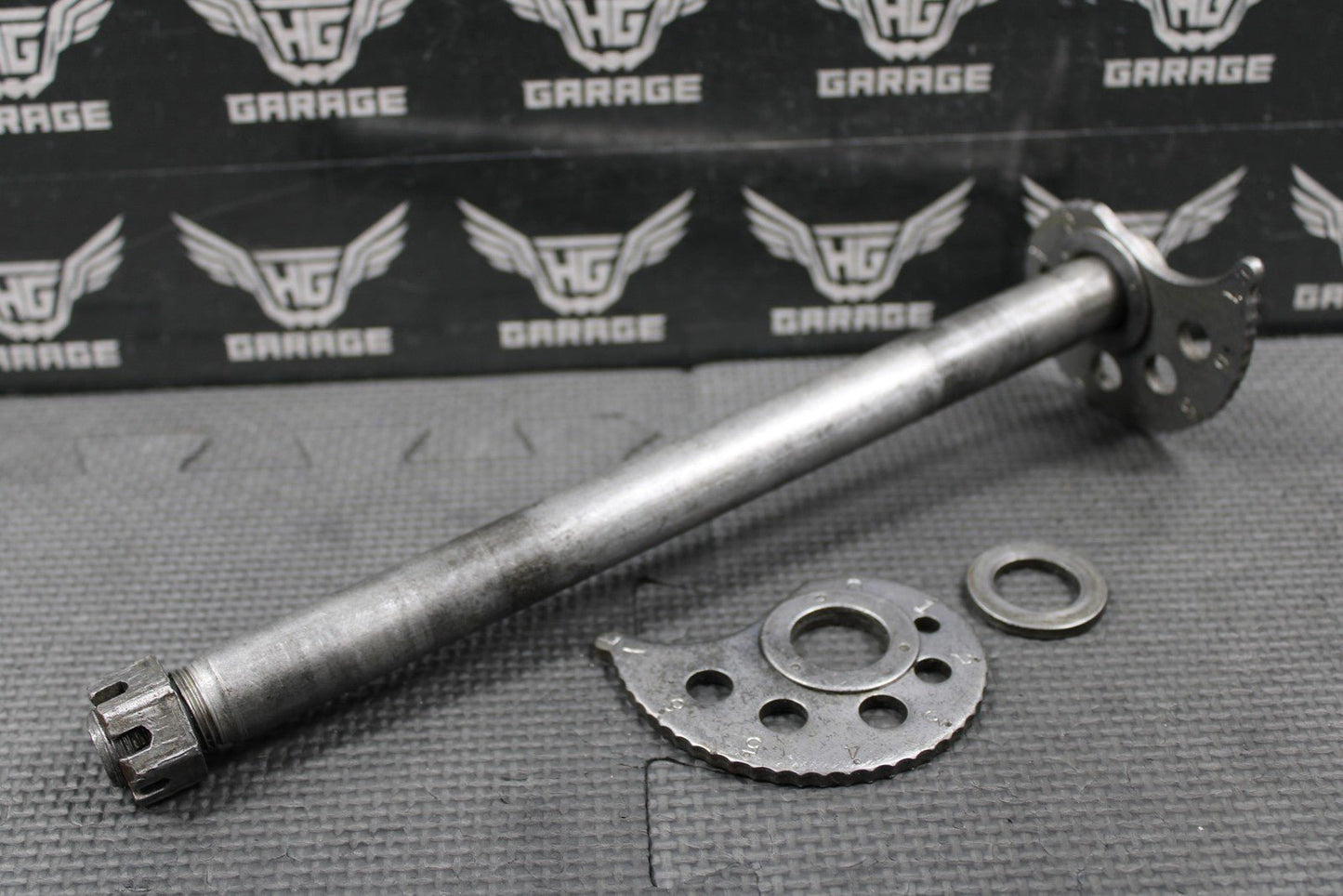2003 KAWASAKI KLX400R KLX400SR OEM REAR AXLE BACK WHEEL PIVOT BOLT 41068 - S013 - hggarage