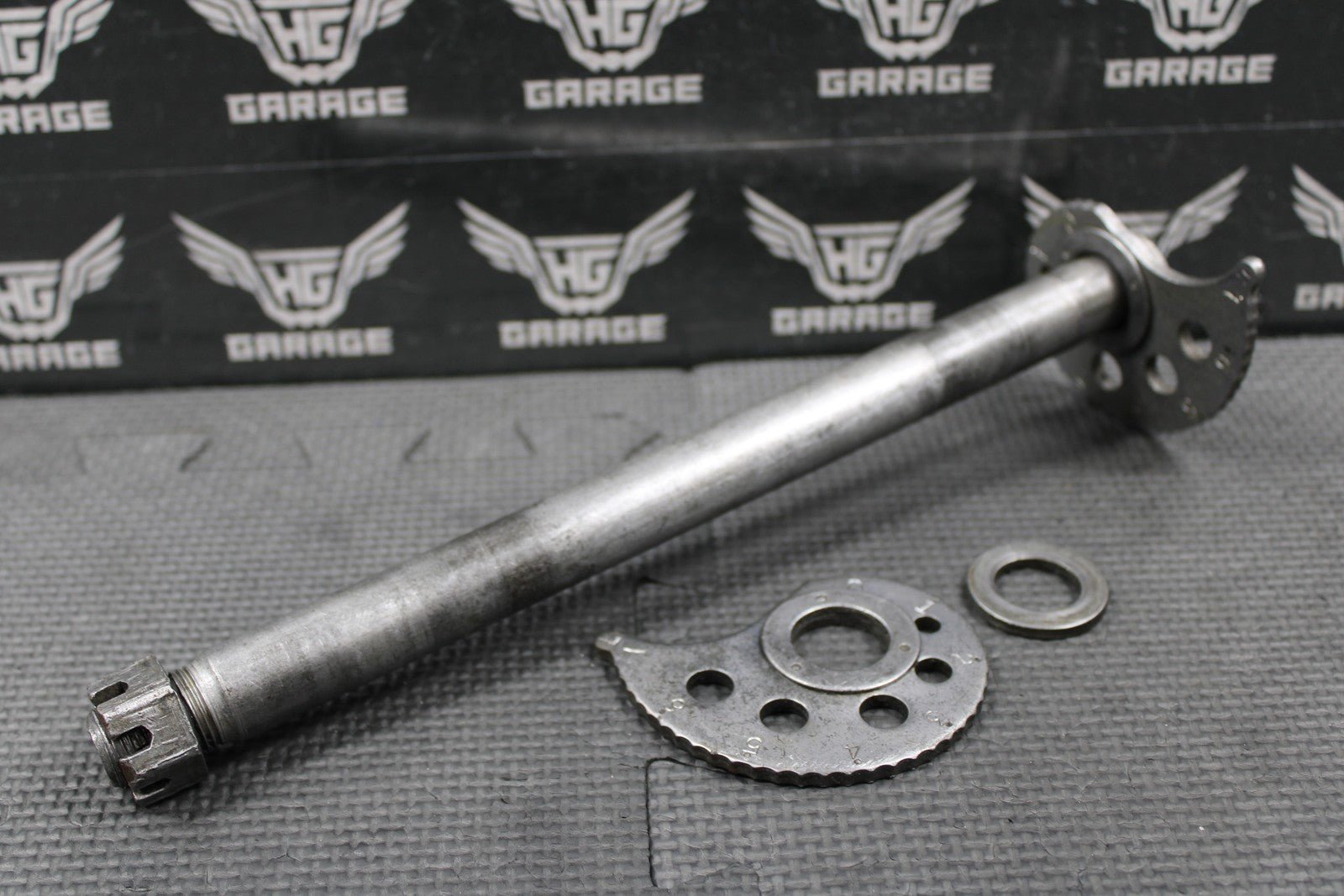 2003 KAWASAKI KLX400R KLX400SR OEM REAR AXLE BACK WHEEL PIVOT BOLT 41068 - S013 - hggarage