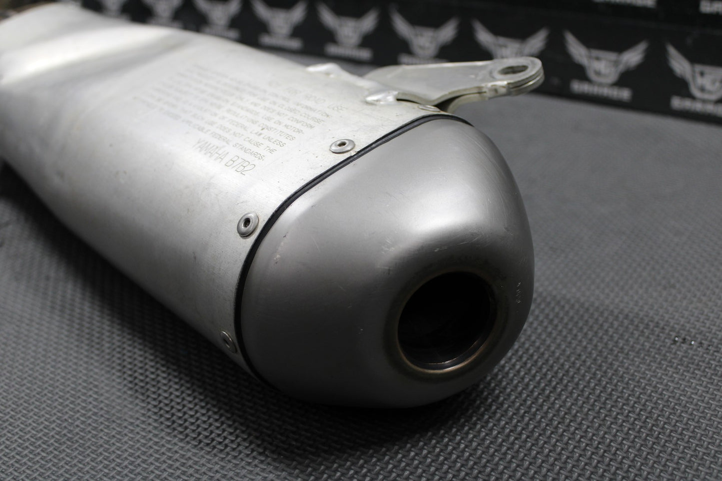 2020 2021 YAMAHA YZ250FX OEM MUFFLER EXHAUST SILENCER SLIP ON PIPE B7B - 14750 - 10 - hggarage