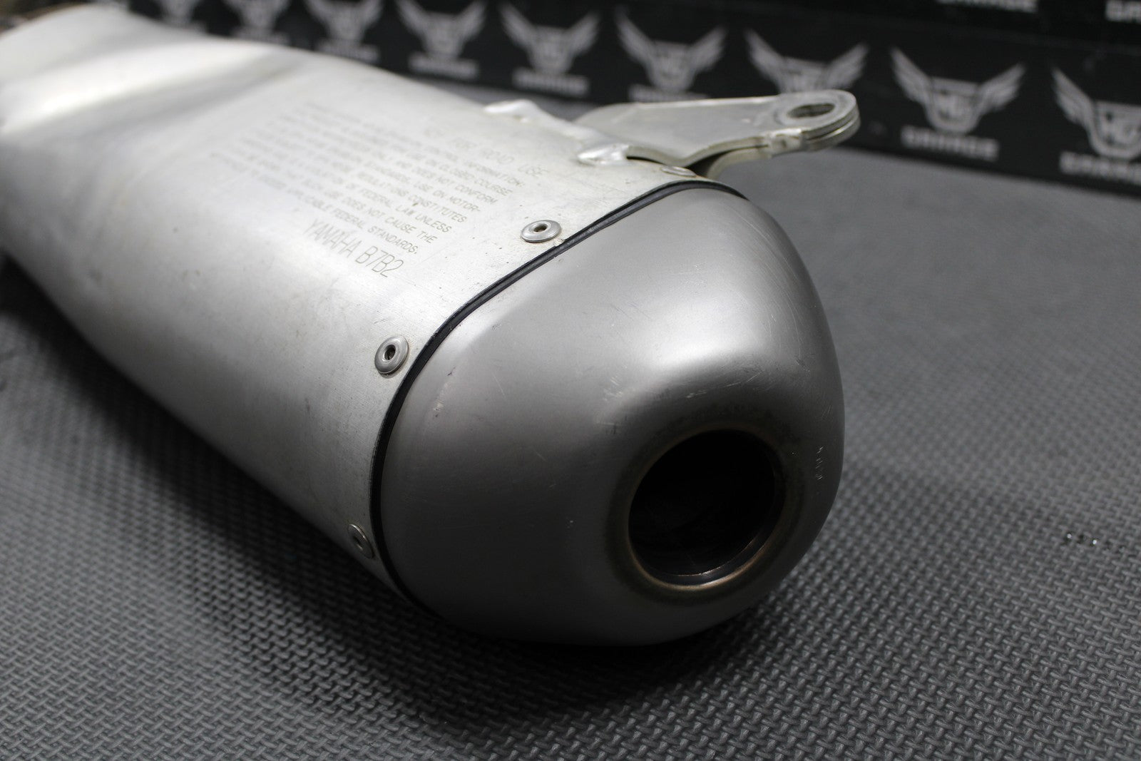 2020 2021 YAMAHA YZ250FX OEM MUFFLER EXHAUST SILENCER SLIP ON PIPE B7B - 14750 - 10 - hggarage