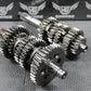 1991 HONDA 90 - 95 XR250R OEM TRANSMISSION TRANNY GEARBOX GEARS SHIFT FORKS GOOD! - hggarage