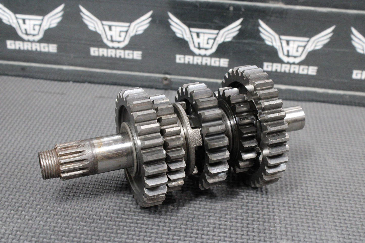 2000 SUZUKI DRZ400 DRZ400E OEM ENGINE TRANSMISSION TRANNY TRANS GEARS SHAFTS - hggarage