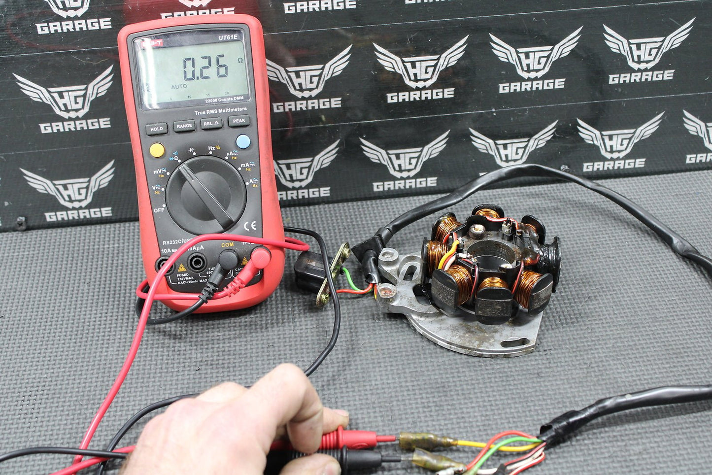 2001 KTM 300 EXC OEM 2K - 3 STATOR MAGNETO ALTERNATOR 50339004200 REPAIR ONLY - hggarage
