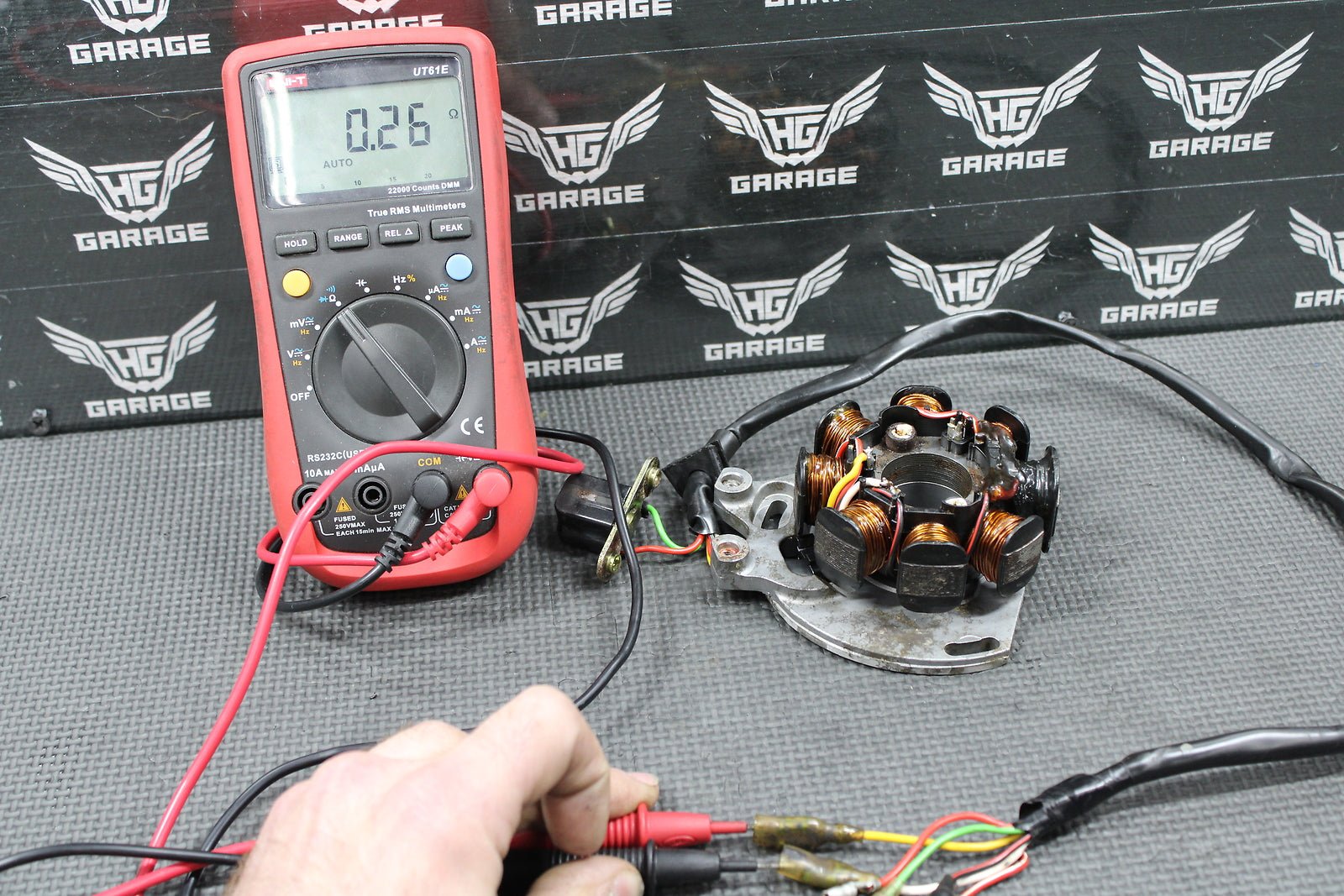 2001 KTM 300 EXC OEM 2K - 3 STATOR MAGNETO ALTERNATOR 50339004200 REPAIR ONLY - hggarage