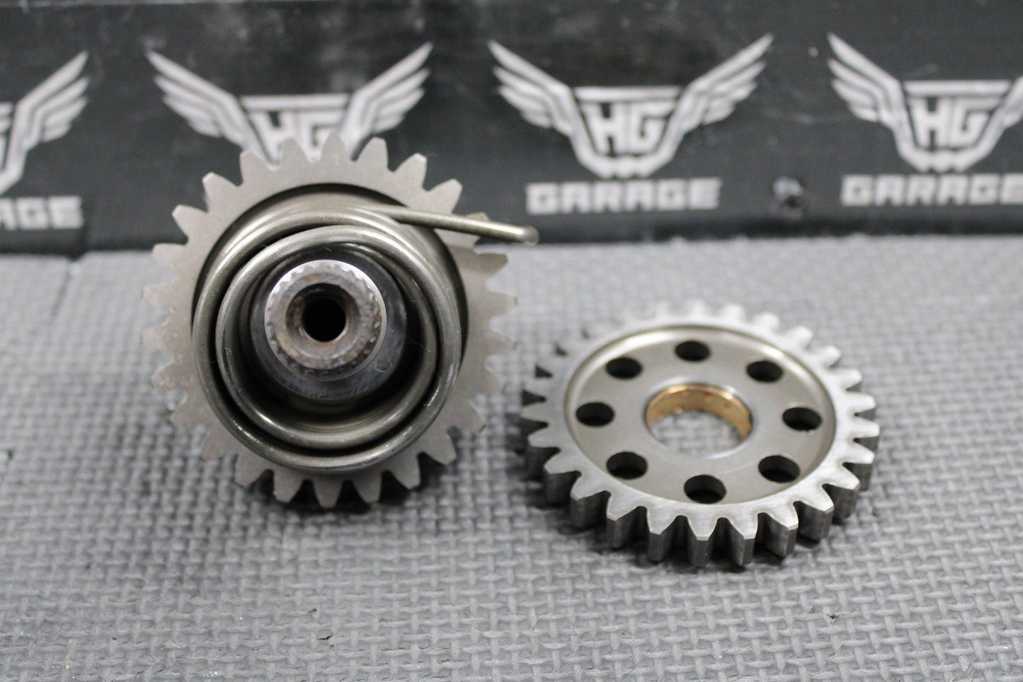 2002 02 - 07 KAWASAKI KX250 OEM KICKSTART KICK START SHAFT W IDLER GEAR 13066 - 1107 - hggarage