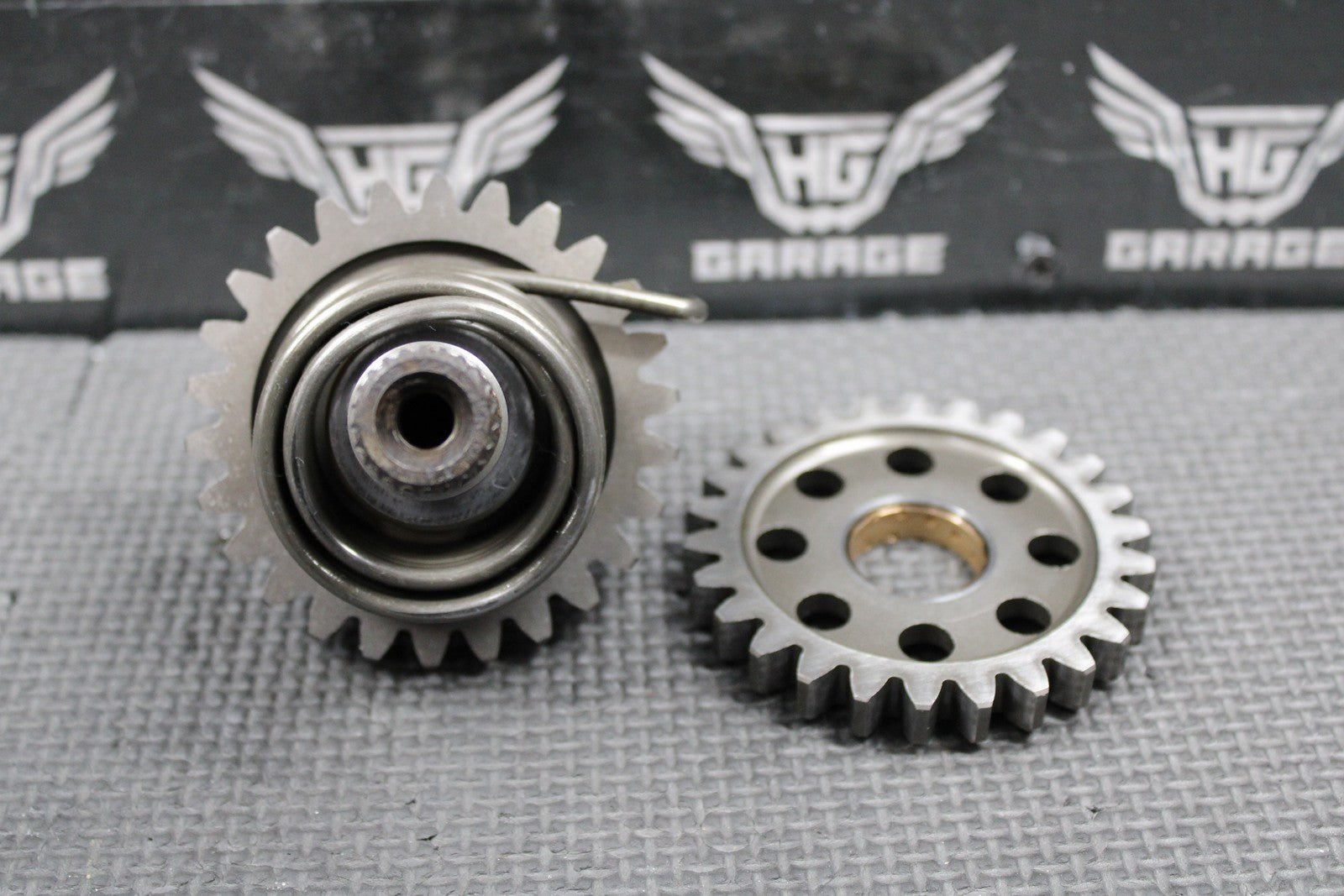 2002 02 - 07 KAWASAKI KX250 OEM KICKSTART KICK START SHAFT W IDLER GEAR 13066 - 1107 - hggarage