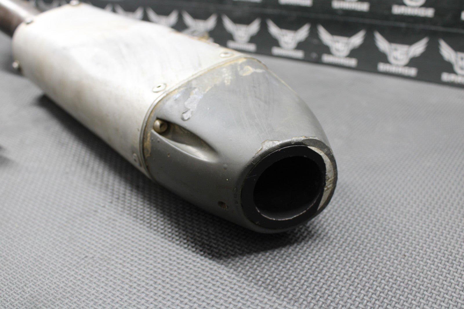 2009 YAMAHA YZ450F DR. D MUFFLER EXHAUST SILENCER SLIP ON PIPE HEADER SYSTEM - hggarage