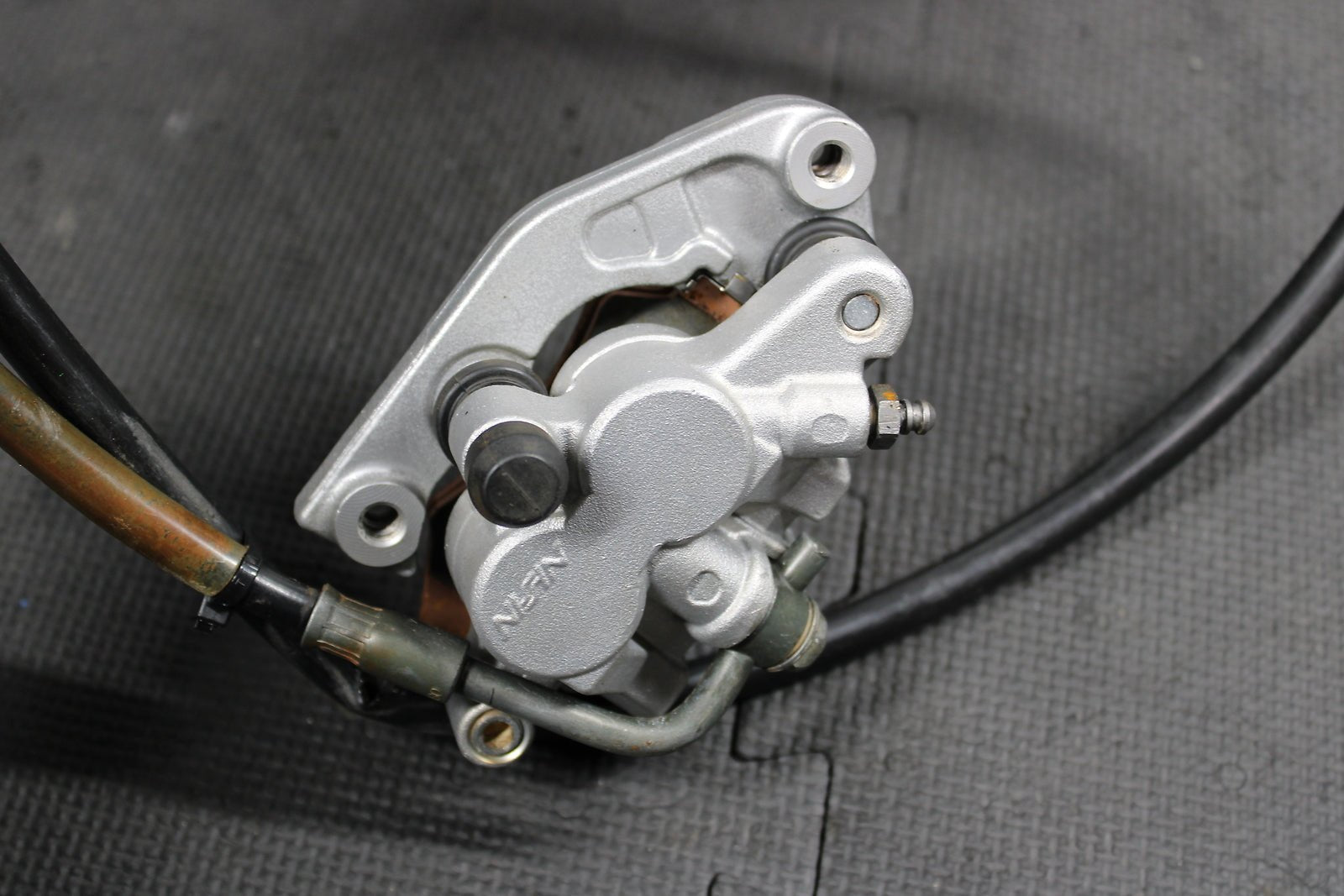 1999 Kawasaki KX125 KX250 OEM Nissin Front Brake Caliper Brake Line 43041 - 1668 - hggarage