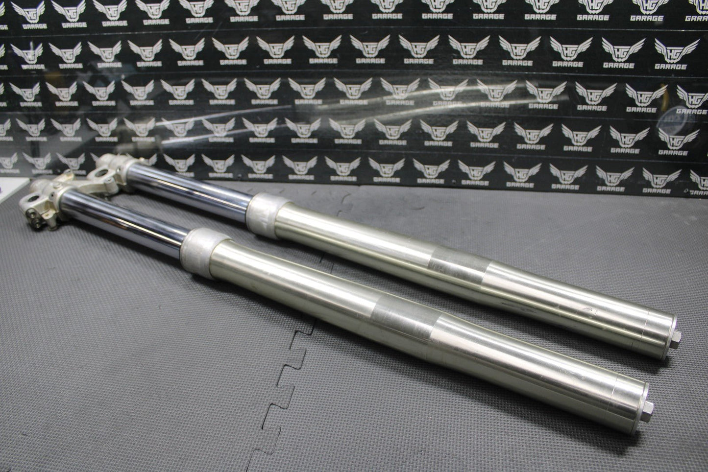 2000 HONDA CR125R OEM KYB 46MM RIGHT LEFT FRONT SUSPENSION FORKS SHOCKS GOOD! - hggarage