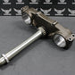 2007 2008 KAWASAKI KX250F OEM FRONT FORKS LOWER TRIPLE TREE STEERING STEM CLAMP - hggarage
