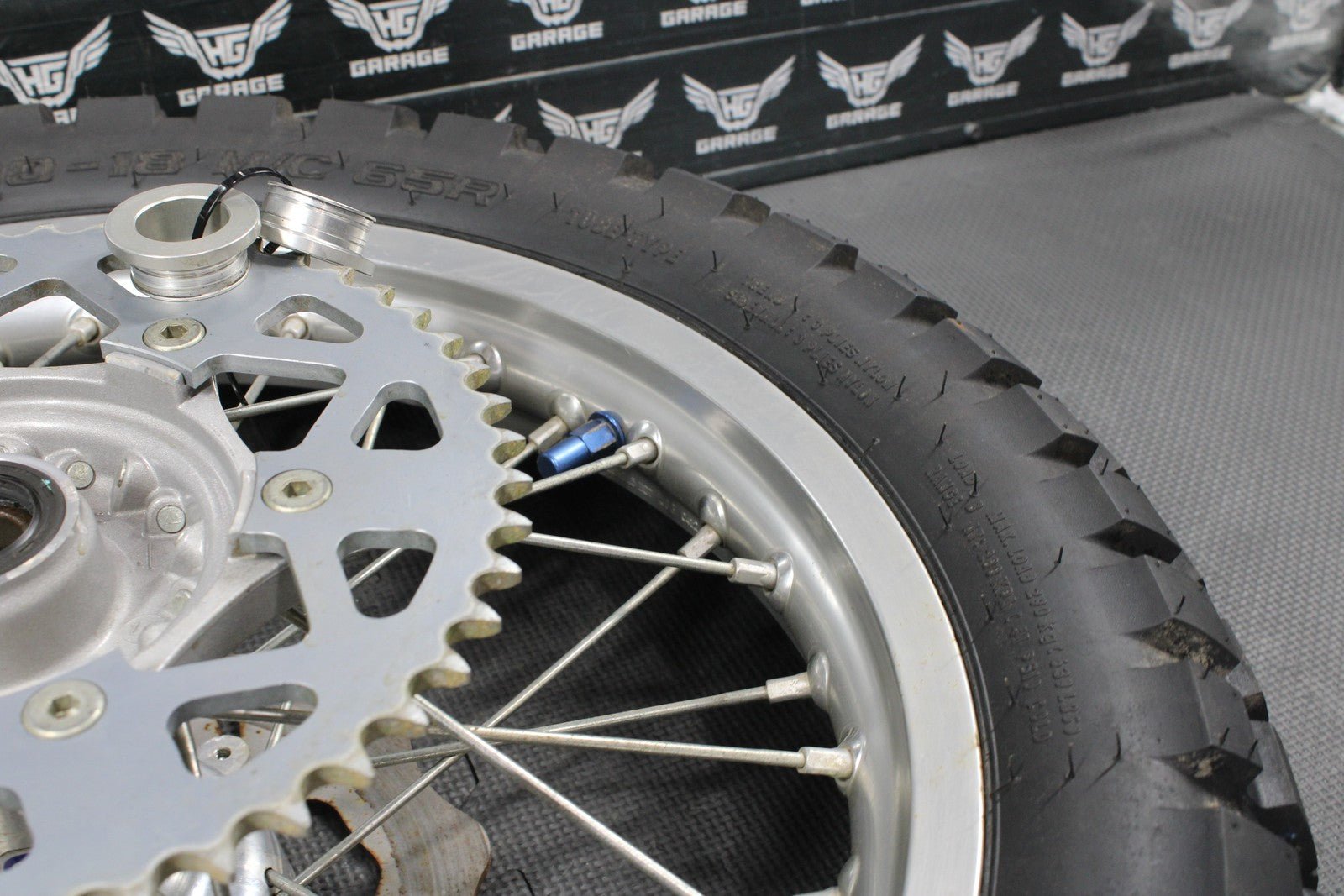 2013 HUSQVARNA TE511 OEM EXCEL FRONT BACK REAR WHEEL SET PAIR WHEELS RIMS HUBS - hggarage