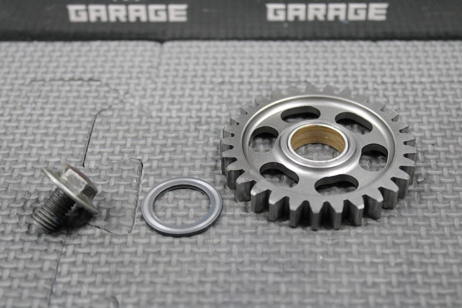 1987 1988 HONDA CR125R OEM KICKSTART KICK START SHAFT W IDLER GEAR 28210 - KS6 - 700 - hggarage